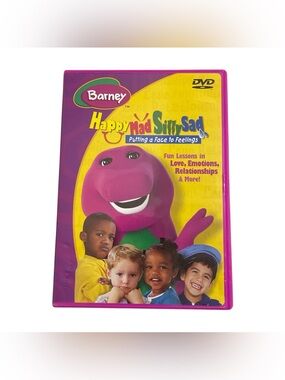 Hit Entertainment Barney Happy Mad Silly Sad DVD 2003